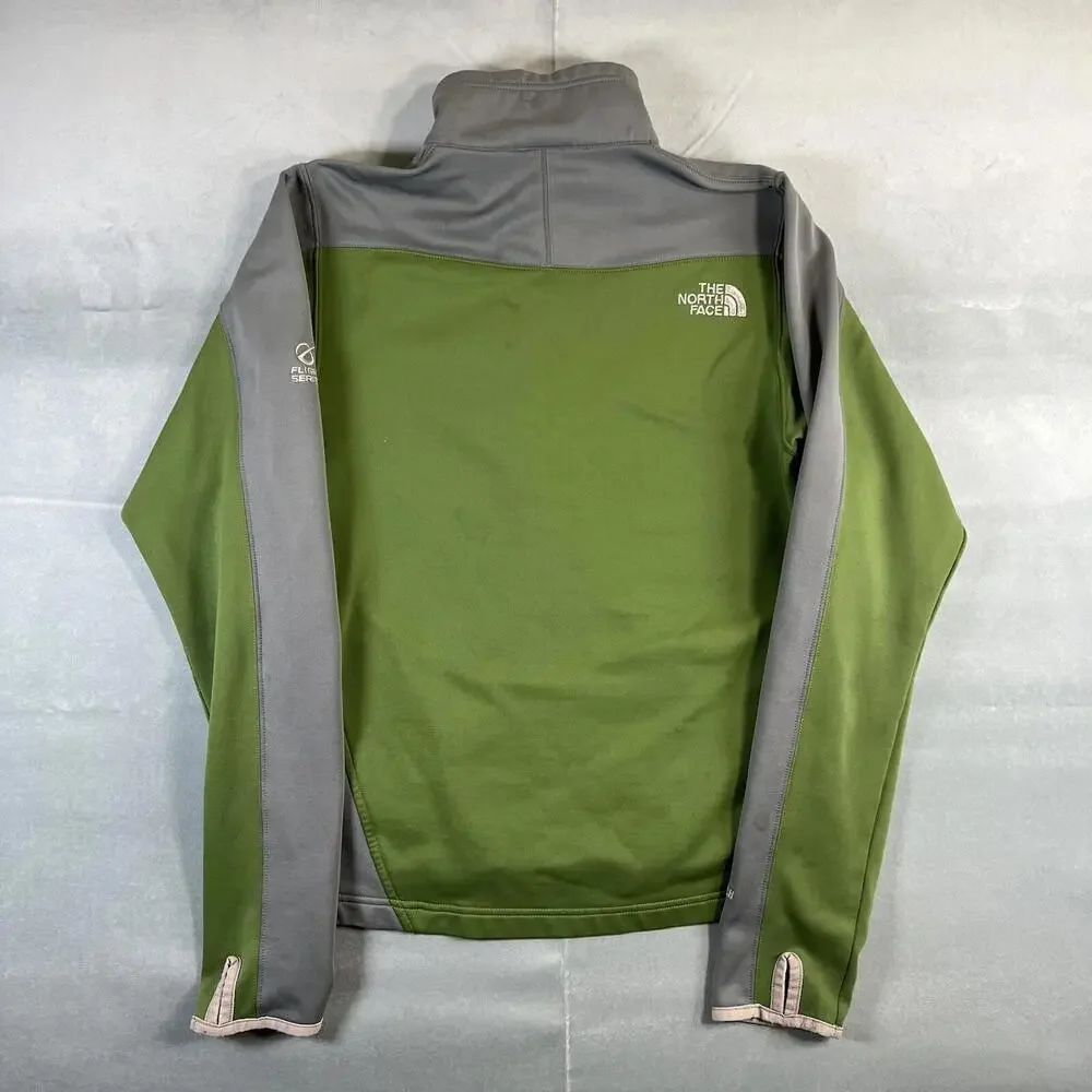 The North Face Flight Series TKA Jacket Mens Small Green Stretch Full Zip Y2K